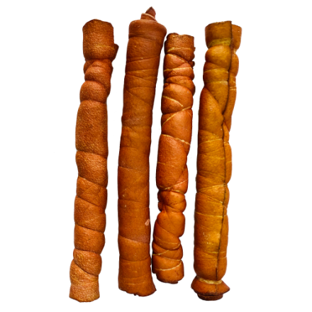 Buffalo 8 Inch White Roll Smoked 10pcs Bag