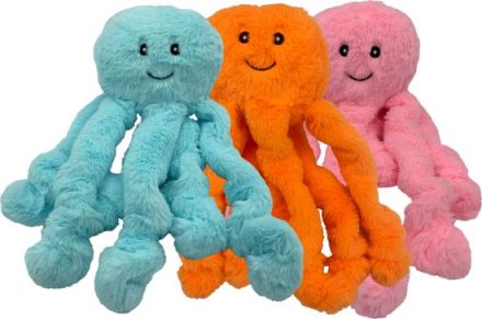 XL Supersoft Octopus Toy 3 colours
