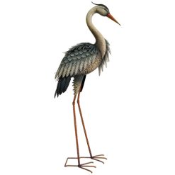 Large Metal Heron