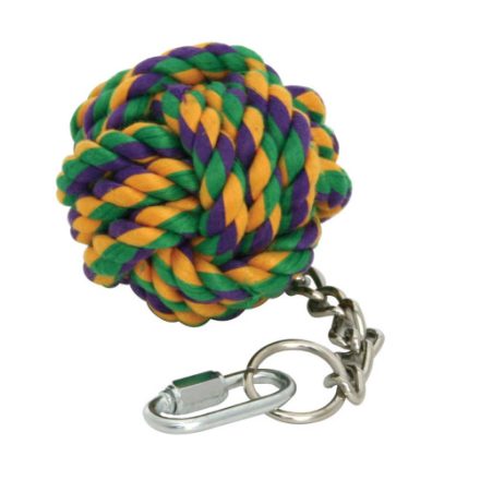 Nuts For Knots Ball On Chain - Bird Toy
