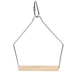 Wooden Swing Bird Cage Accessory