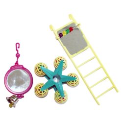 Bird Toy Multipack Mirror/Ladder/Carousel