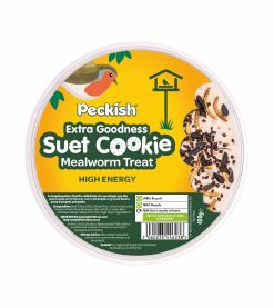 Peckish Extra Goodness Mealworm Suet Cookie 400g