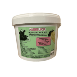 Hubblick Hoof & Hide Cattle and Sheep Lick 12.5KG