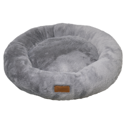 HP Round Teddy Bed - Pebble 75x75x25cm