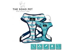 Nautical/ Coral Reversible Harness S