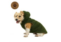 Teddy Sherpa Fleece Jumper Green M