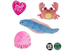Small Bite Glow In The Dark Cuddlers Dog Toy