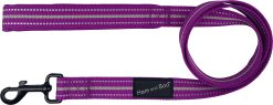 sports padded lead 3/4" x 150cm purple