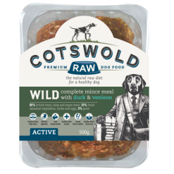 Cotswold 80/20 Adult Working Active Wild?- Duck and Venison 500g