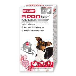 Beaphar FIPROtec COMBO for Small Dogs 6 pipettes