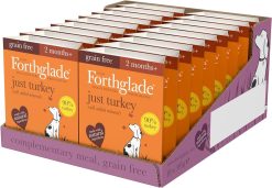 Forthglade JUST Turkey Grain Free, 395G 18PK (Purple Box)