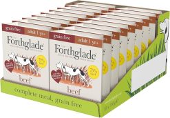 Forthglade GRAIN FREE Complete Adult Beef & Sweet Potato, 395G 18PK (Green Box)