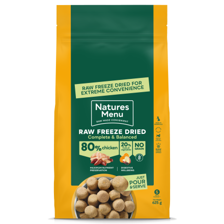 Nature Menu Freeze Dried C&B CHICKEN 625g