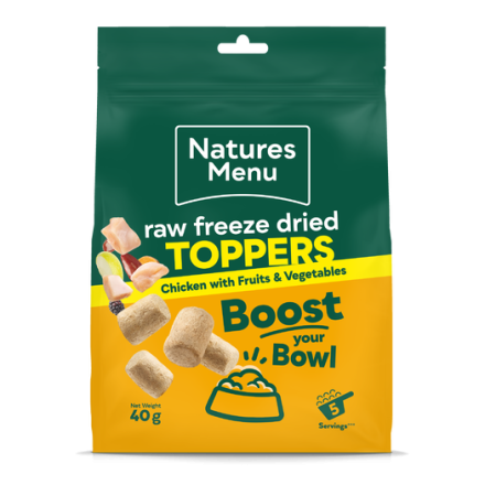 Natures Menu Freeze Dried CHICKEN Toppers 40g