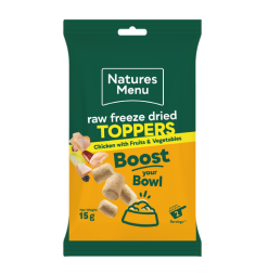 Natures Menu Freeze Dried Toppers Chicken 15g