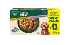 Natures Menu Stew Multipack Dog Wet Cans 6x 415g (Chicken & Turkey)