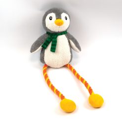 HP  Ropee Long Legs Pebble the Penguin Dog Toy