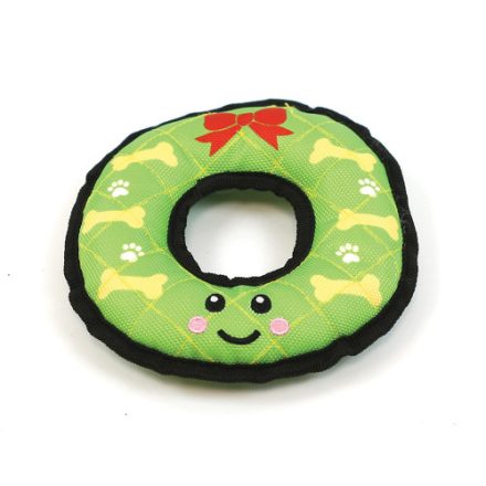 HP  Christmas Wreath Tough Dog Toy