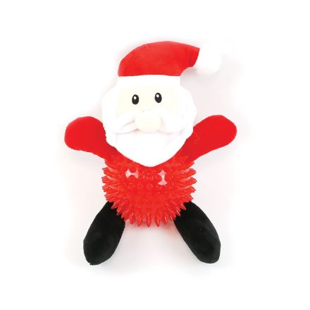 HP  Santa Paws TPR Body Dog Toy
