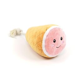 HP  Christmas Ham Tough Rope Dog Toy