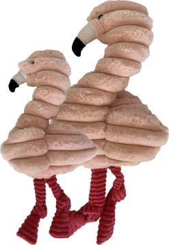 H&B Flamingo Superplush Large Dog Toy