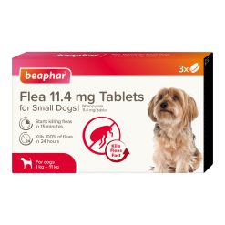 Beaphar Flea Tablets for Small Dogs (1-11kg) x3