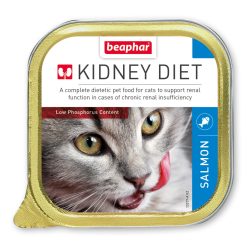 Beaphar Kidney Diet Cat Wet Salmon 100g