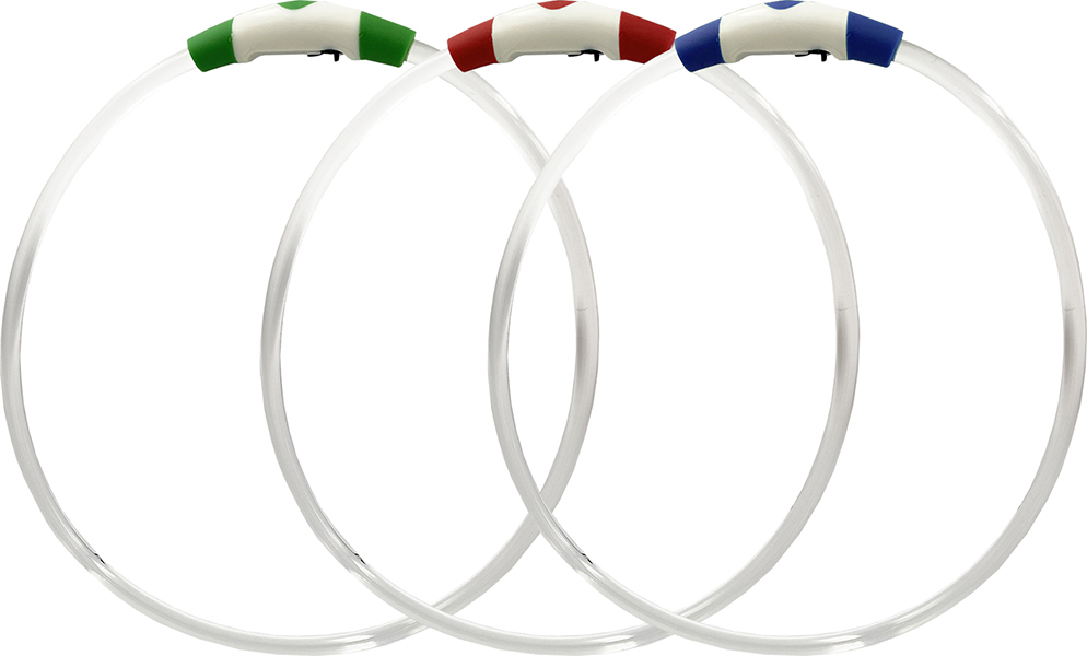 H&B Clear Flashing Collar (Mixed colours)