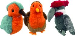 H&B Wild Birds Dog Toy (mixed)