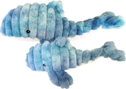 H&B Whale Superplush Dog Toy Large