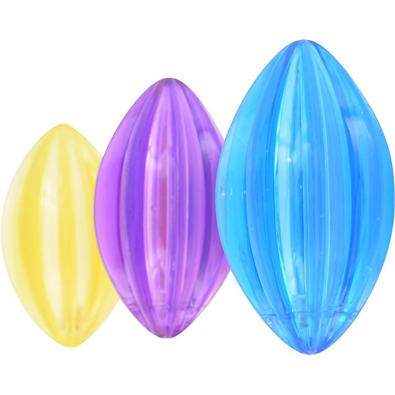 H&B Flashing Grooved Rugby Ball 14cm