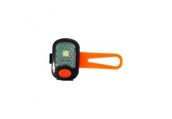 Rechargeable blinker Orange With White Light (Flashing)