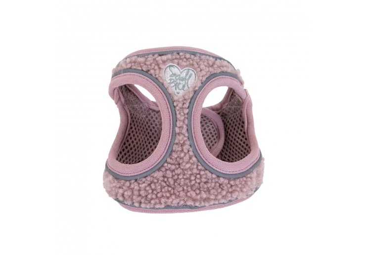 Small Bite Teddy Bear Harness Rose Sml 35-42cm