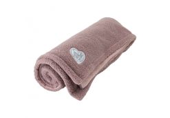 Small Bite Teddy Bear Blanket Rose