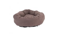 Corduroy Donut Bed (Walnut) 70cm