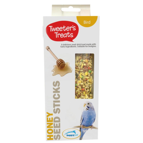 Tweeter's Treats Seed Sticks for Budgies - Honey