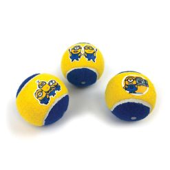 Minion? Squeaky Tennis Balls 3pk