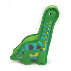 Olive Dinosaur TPR Dog Toy