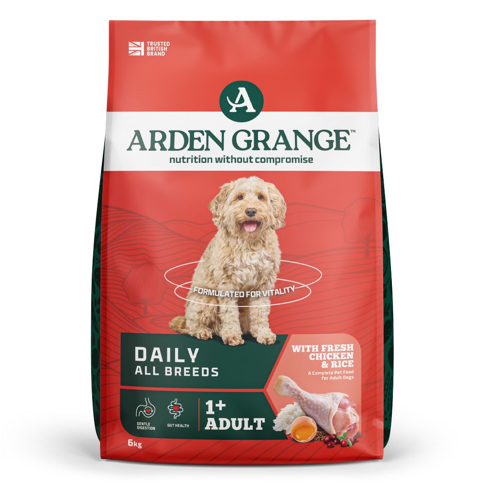 Arden Grange Dog Adult Chicken & Rice 6kg