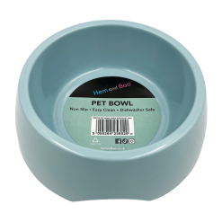H&B 18cm Duck Egg Blue Feeding Bowl