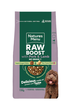 Natures Menu Raw Boost Pork & Lamb 7kg