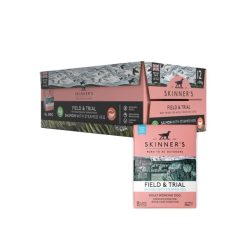 Skinners field & Trial Wet Adult Salmon & Steamed Case X 12 X 390G