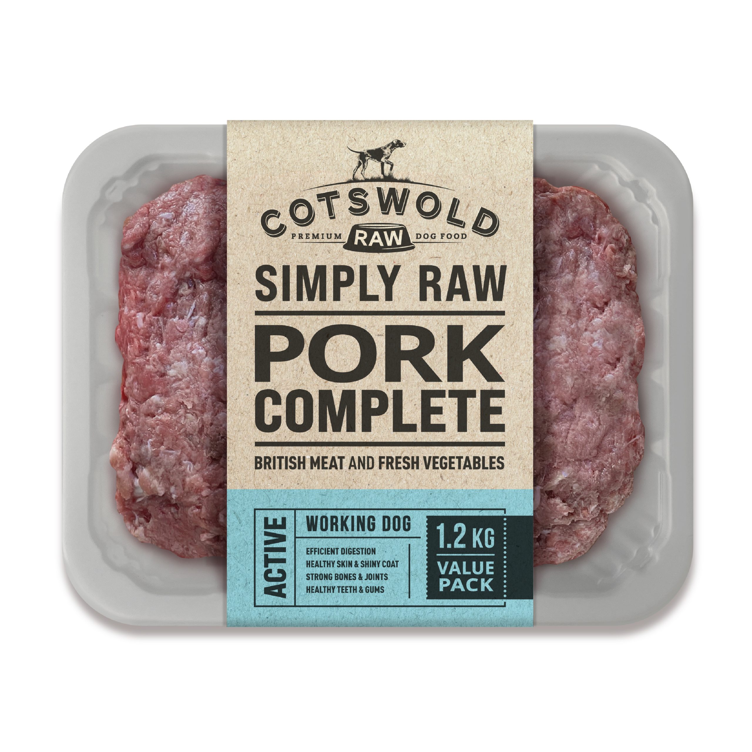 Cotswold Simply Raw - Pork 1.2kg
